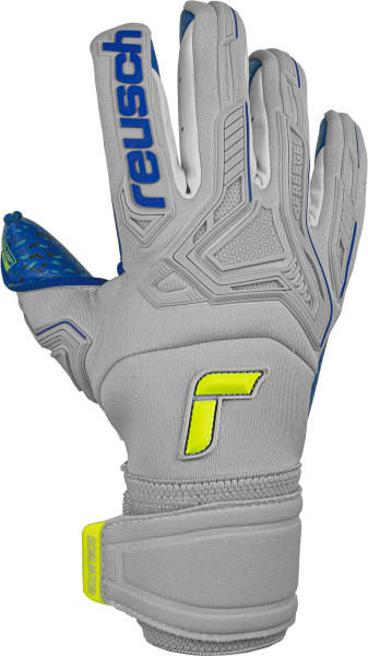 Reusch Attrakt Freegel Fusion Goaliator 5270995 6006 yellow grey front